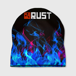 Шапка Rust neon flame