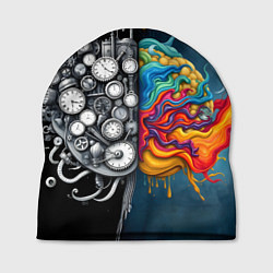 Шапка Креативный мозг, цвет: 3D-принт