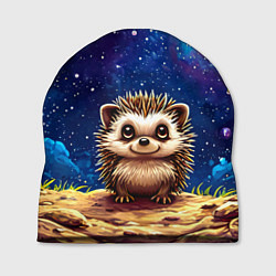 Шапка Ежик и звездное небо, цвет: 3D-принт