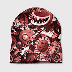 Шапка Растения против зомби в красном цвете, цвет: 3D-принт