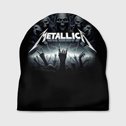 Шапка Metallica thrash metal - gesture, цвет: 3D-принт