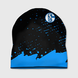 Шапка Schalke 04 fc blue color