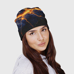 Шапка Молнии в разбитом небе, цвет: 3D-принт — фото 2