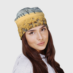 Шапка Деревья в поле, цвет: 3D-принт — фото 2