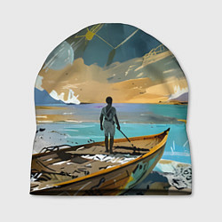 Шапка Мальчик и лодка, цвет: 3D-принт