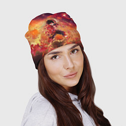 Шапка Fire Luffy - One Piece, цвет: 3D-принт — фото 2