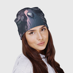 Шапка Ксеноморф в капюшоне, цвет: 3D-принт — фото 2