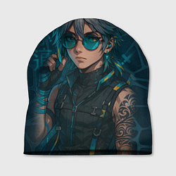 Шапка Аль-Хайтам в стиле киберпанка, цвет: 3D-принт