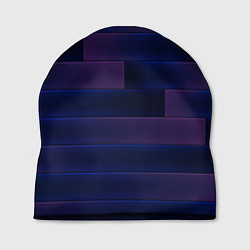 Шапка Color blue square, цвет: 3D-принт