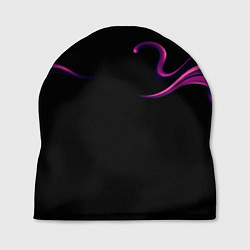 Шапка Color pink abstraction, цвет: 3D-принт