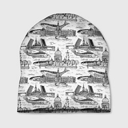Шапка Питер и корюшка, цвет: 3D-принт