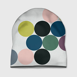 Шапка Кластер чил - абстракция, цвет: 3D-принт