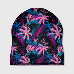 Шапка Palm pink blue pink