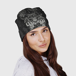 Шапка Black Sabbath death skull, цвет: 3D-принт — фото 2