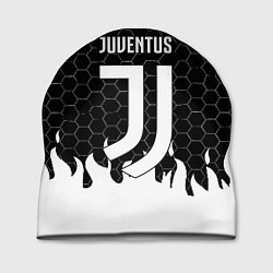 Шапка Juventus соты огонь, цвет: 3D-принт