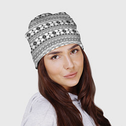 Шапка Геометрический узор, цвет: 3D-принт — фото 2