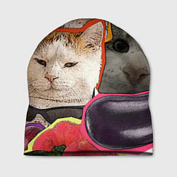 Шапка Кото-салат - мем с котами