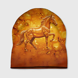 Шапка Лошадь из желтого янтаря, цвет: 3D-принт