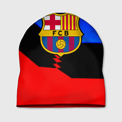 Шапка Barcelona спортивная геометрия, цвет: 3D-принт
