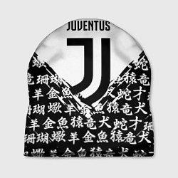 Шапка Juventus символы китайские, цвет: 3D-принт