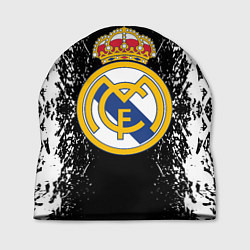 Шапка Реал Мадрид текстура краски, цвет: 3D-принт