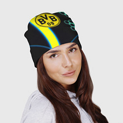 Шапка Borussia соты броня, цвет: 3D-принт — фото 2