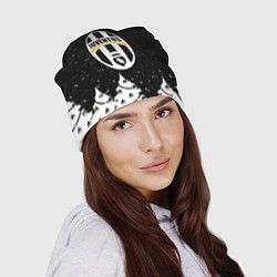 Шапка Ювентус новый год, цвет: 3D-принт — фото 2