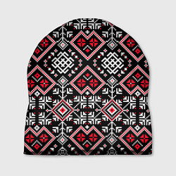 Шапка Славянский орнамент обережный, цвет: 3D-принт