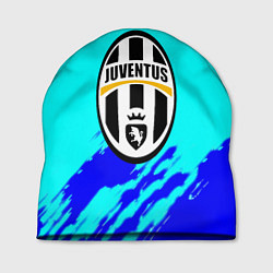 Шапка Ювентус краски штрихи текстура, цвет: 3D-принт