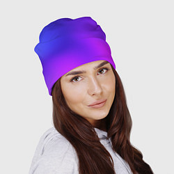Шапка Color multicolored gradient, цвет: 3D-принт — фото 2