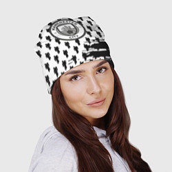 Шапка Манчестер сити краски люди, цвет: 3D-принт — фото 2