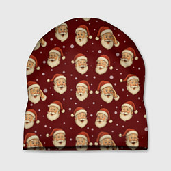 Шапка Паттерн с Сантой, цвет: 3D-принт