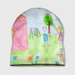 Шапка Детские рисунки, цвет: 3D-принт