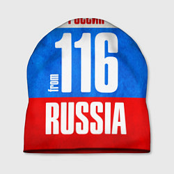 Шапка Russia: from 116, цвет: 3D-принт