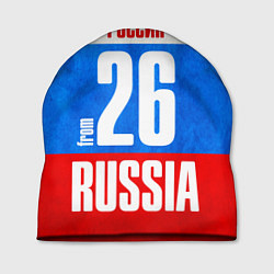 Шапка Russia: from 26, цвет: 3D-принт