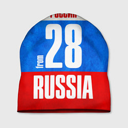 Шапка Russia: from 28, цвет: 3D-принт