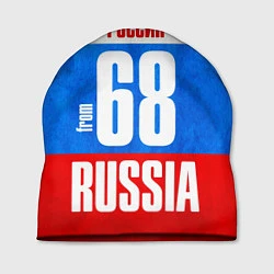 Шапка Russia: from 68, цвет: 3D-принт