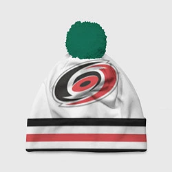 Шапка с помпоном Carolina Hurricanes, цвет: 3D-зеленый