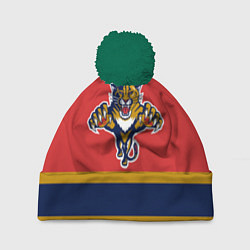 Шапка с помпоном Florida Panthers, цвет: 3D-зеленый