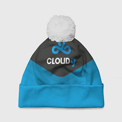 Шапка с помпоном Cloud 9 Uniform, цвет: 3D-белый