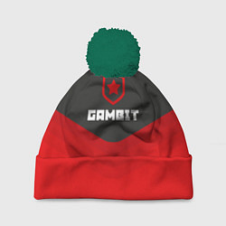 Шапка c помпоном Gambit Gaming Uniform