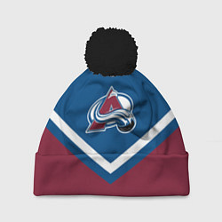 Шапка c помпоном NHL: Colorado Avalanche