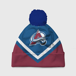 Шапка c помпоном NHL: Colorado Avalanche