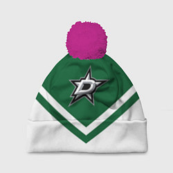 Шапка c помпоном NHL: Dallas Stars