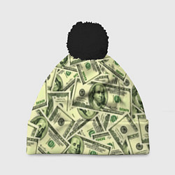 Шапка c помпоном Benjamin Franklin