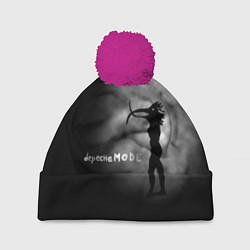 Шапка c помпоном Depeche Mode