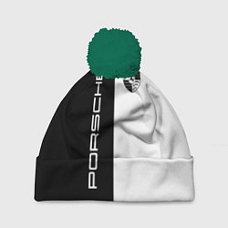 Шапка с помпоном Porsche Design, цвет: 3D-зеленый