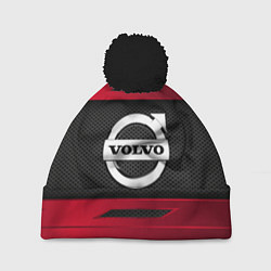 Шапка с помпоном Volvo Sport, цвет: 3D-черный