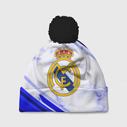 Шапка c помпоном Real Madrid