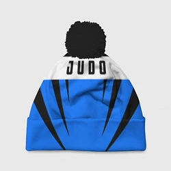 Шапка с помпоном Judo Fighter, цвет: 3D-черный